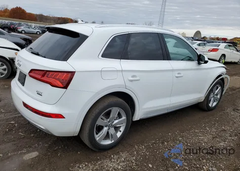 2018 Audi Q5 Premium Plus from USA, damaged, VIN WA1BNAFY6J2025384